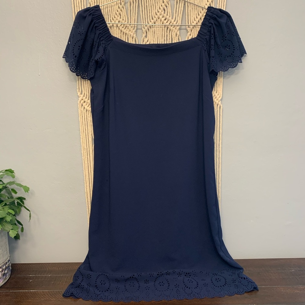 Navy Blue Cocktail Dress
